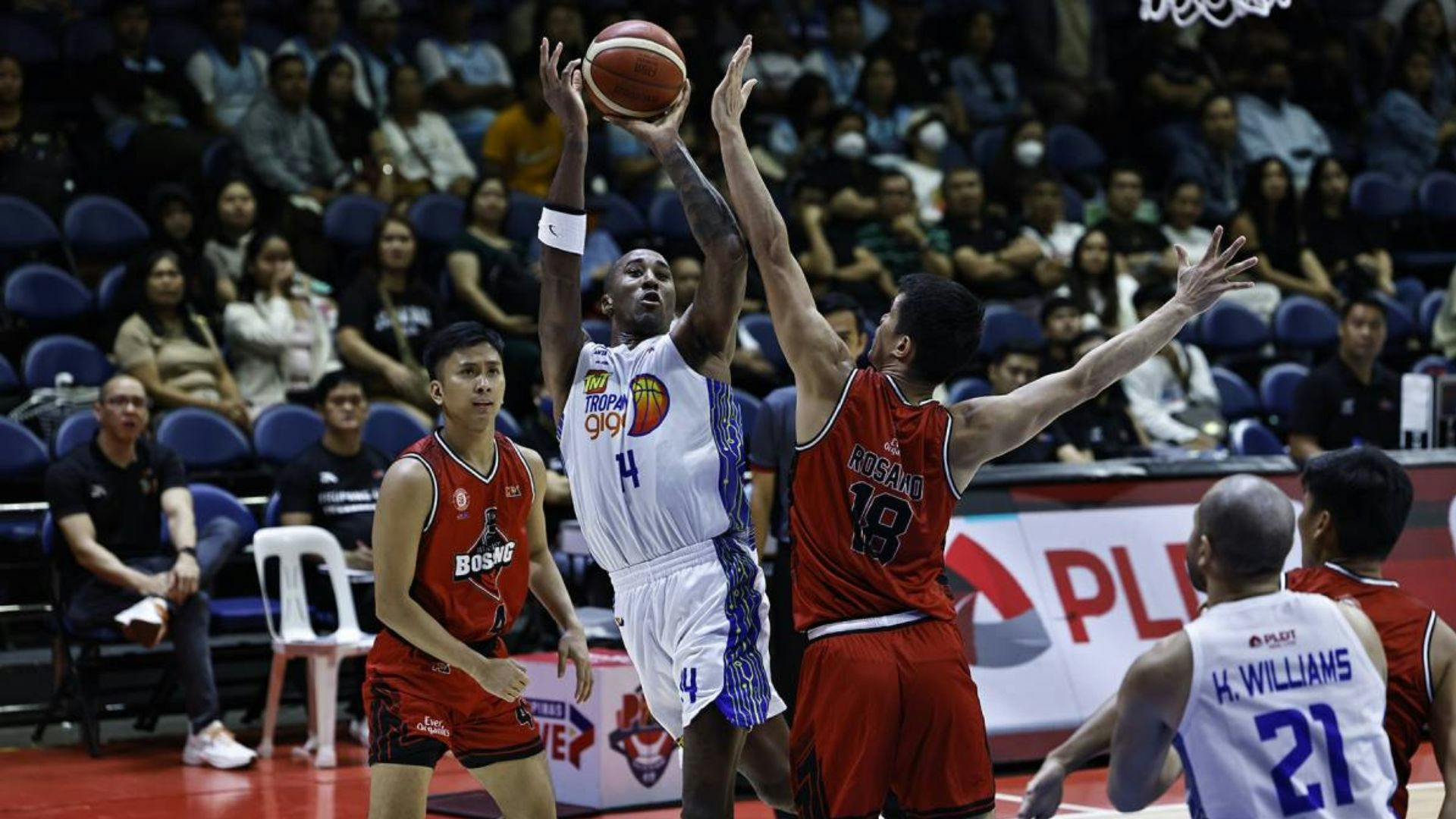 Jojo Lastimosa’s request during half-time helps TNT break away from Blackwater for back-to-back wins